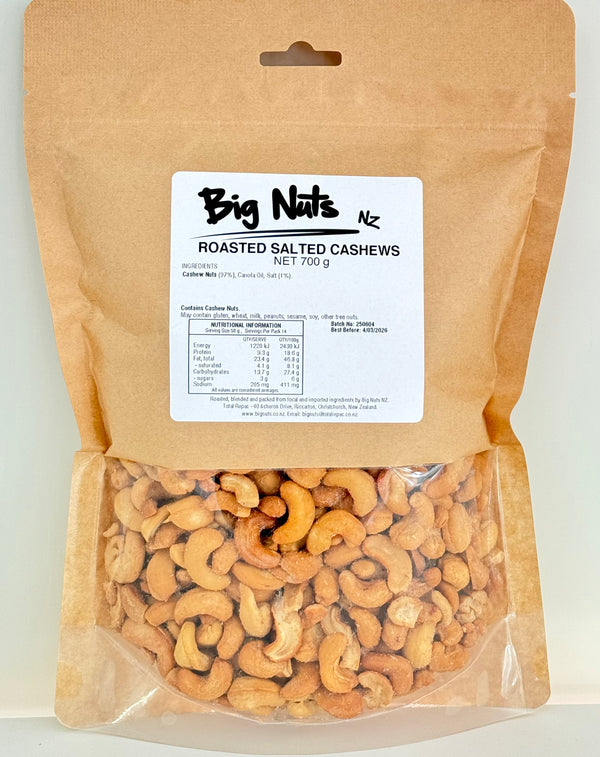Roasted Salted Cashews 700 g