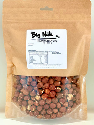 Raw Hazelnuts 500 g