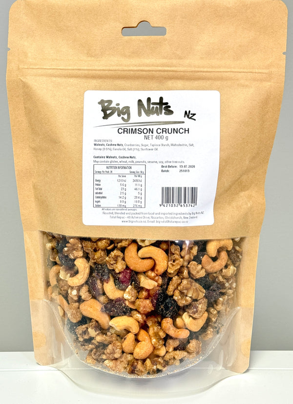 NEW PRODUCT - Crimson Crunch 400 g
