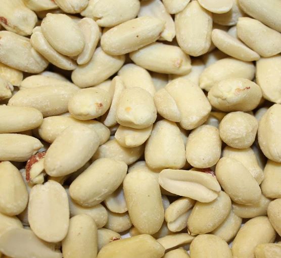 Raw Blanched Peanuts - 1 KG